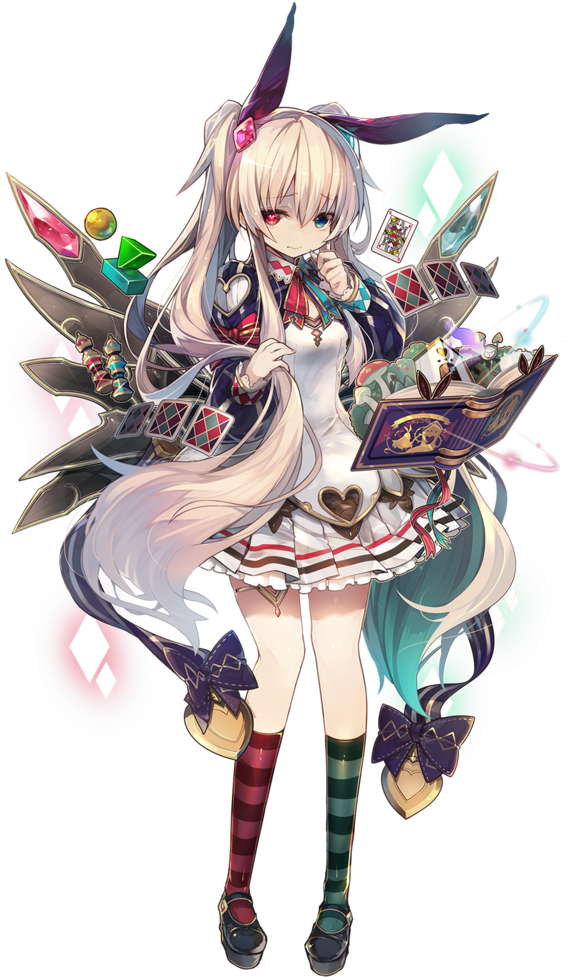 Anime Girl - 格林 筆記 愛麗 絲 (640x1024), Png Download