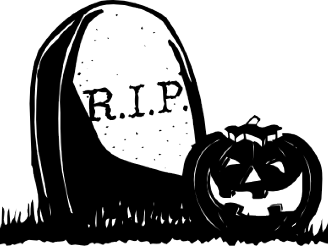 Gravestone Clipart Svg - Pumpkin Clip Art (640x480), Png Download