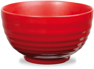 Churchill 40oz Red Glaze Ripple Deli Bowl - Art De Cuisine Red Glaze Ripple Bowls Small – Gf707 (600x600), Png Download