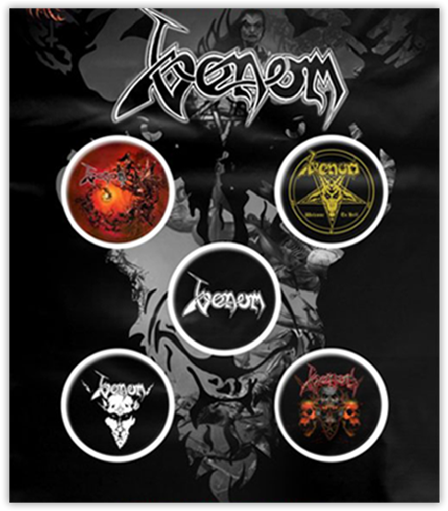 Buy Black Metal By Venom - Venom Black Metal (1000x1000), Png Download