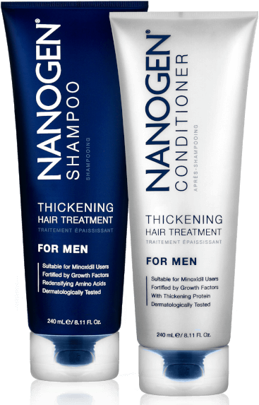 Nanogen Thickening Treatment Shampoo And Conditioner - Nanogen Thickening Hair Treatment Shampoo For Men (600x600), Png Download
