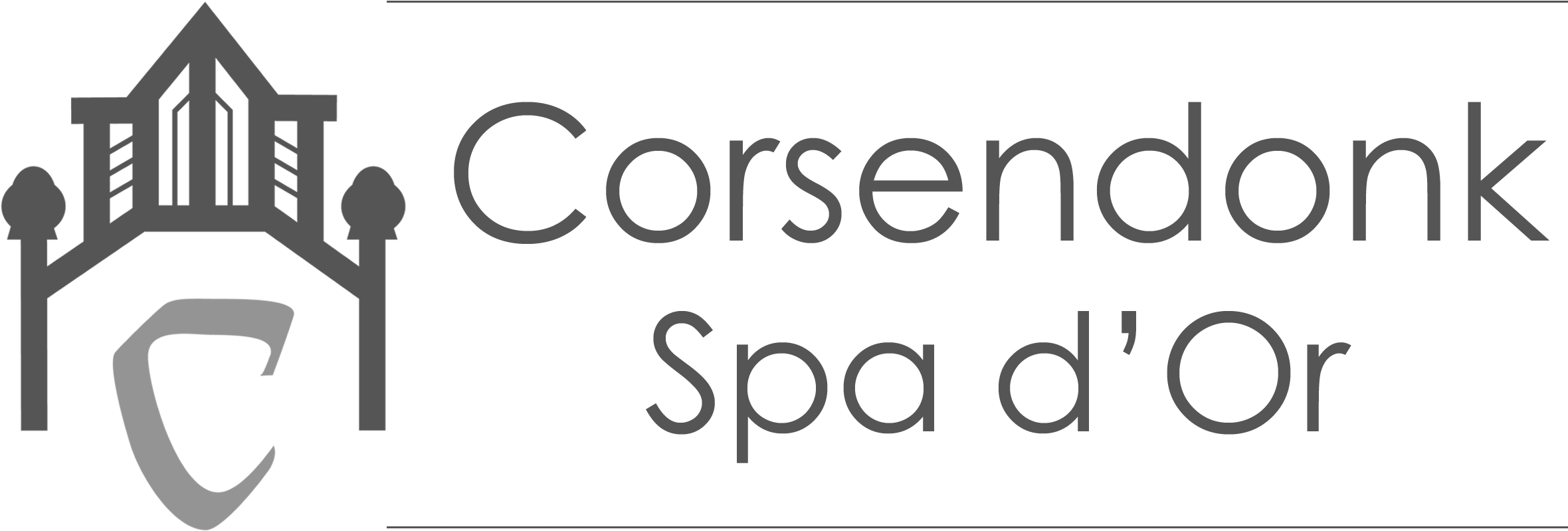 Corsendonk Camping Spa D'or - Corsendonk Hotels (2502x821), Png Download