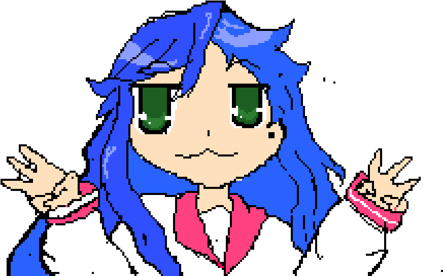 Lucky Star Konata Izumi (1024x576), Png Download