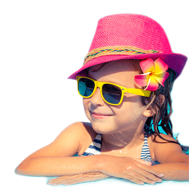 Horarios Y Valores - Personas En La Piscina Png (650x627), Png Download