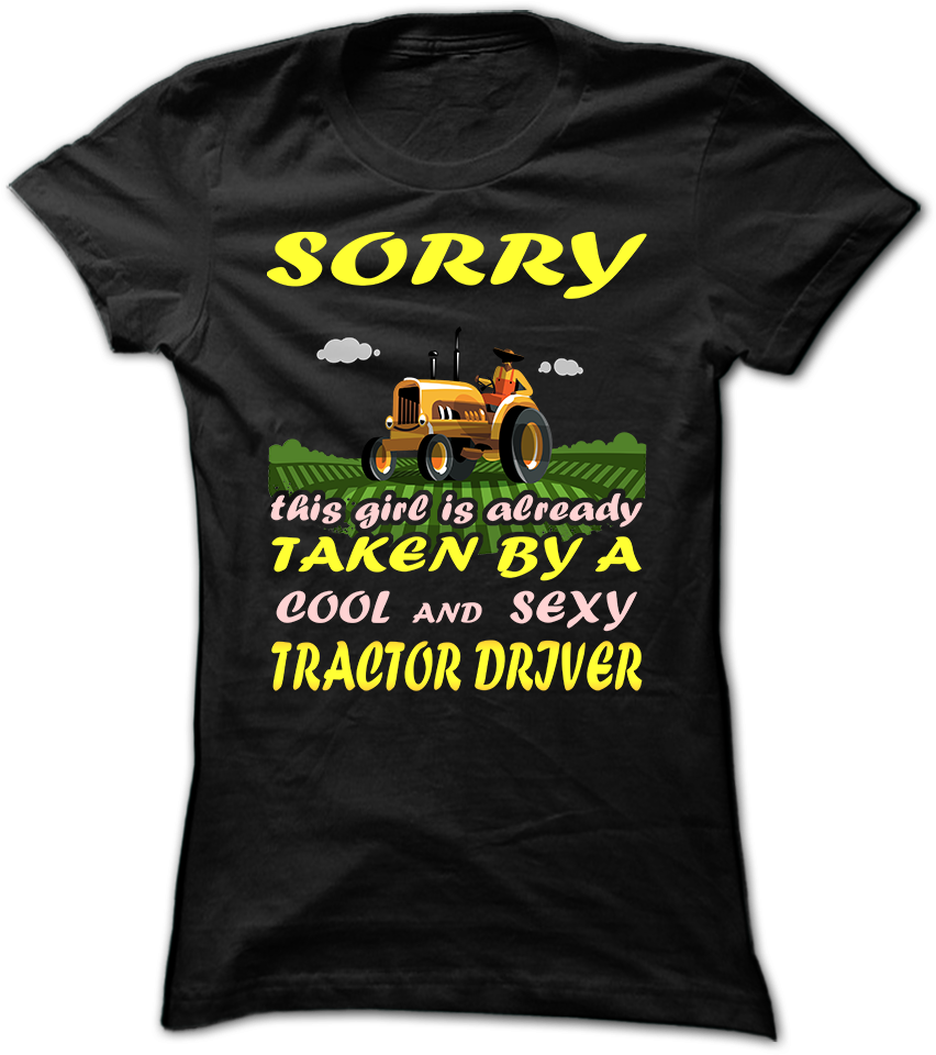 Sorry This Girl Is Taken By A Smart & Sexy Tractor - L Like My Mom (1010x1010), Png Download