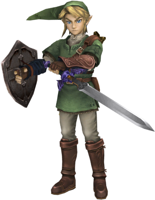 Nd Render By Linktahuterasuspirit - Link Twilight Princess Render (1191x670), Png Download