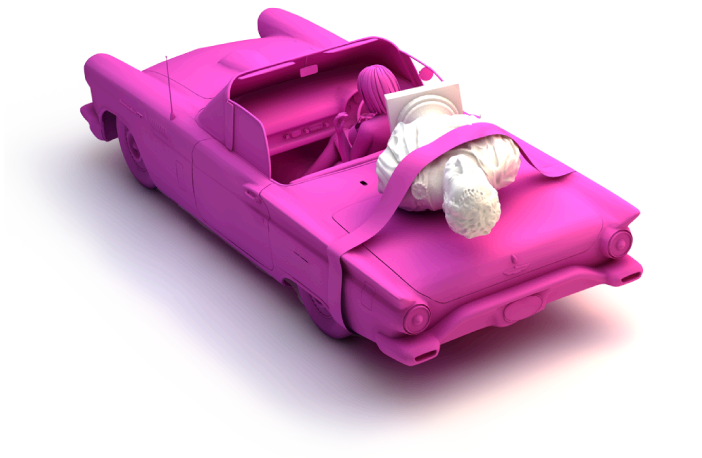 Header Image - Model Car (702x458), Png Download