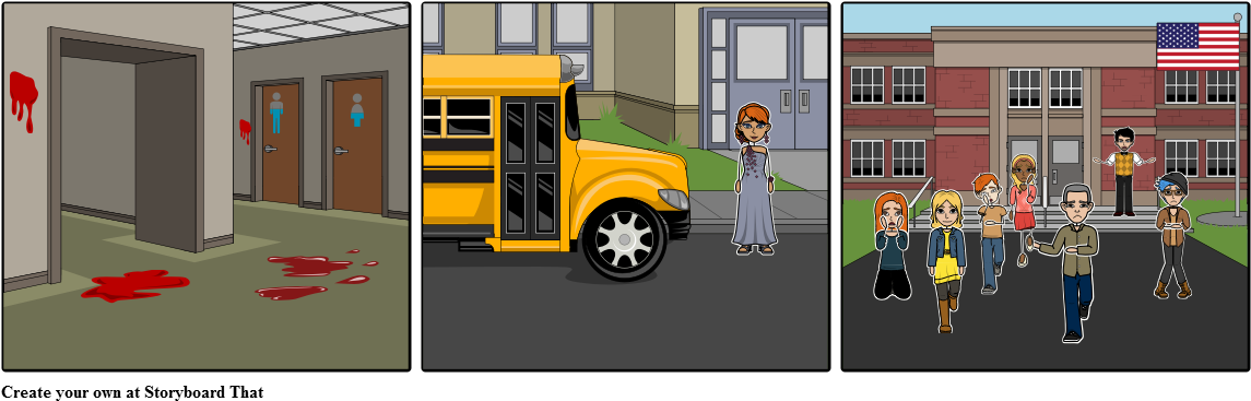 Columbine Shootings Pt - School (1164x385), Png Download