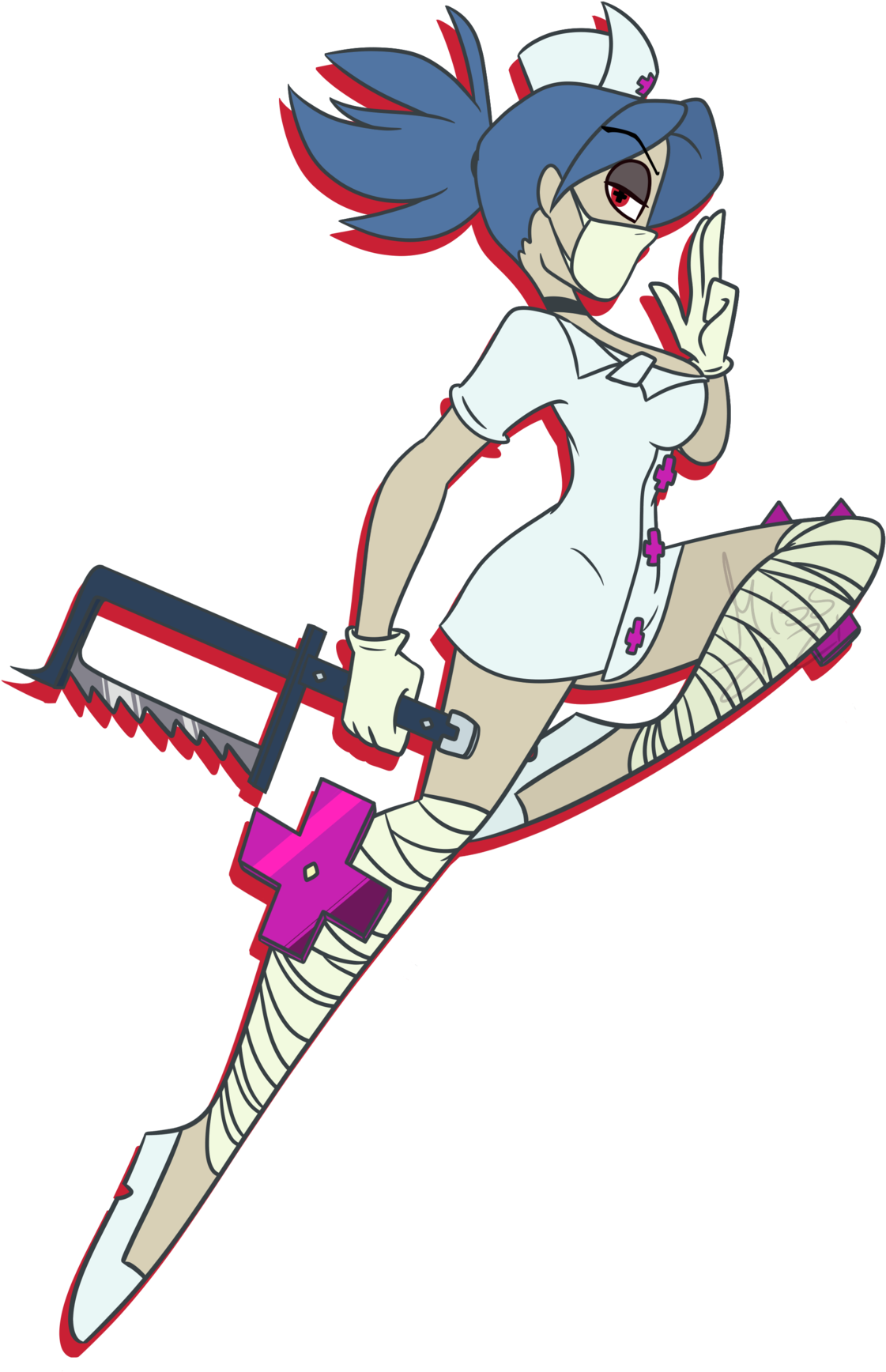 Hellooooo Nurse - Painting (1280x1759), Png Download