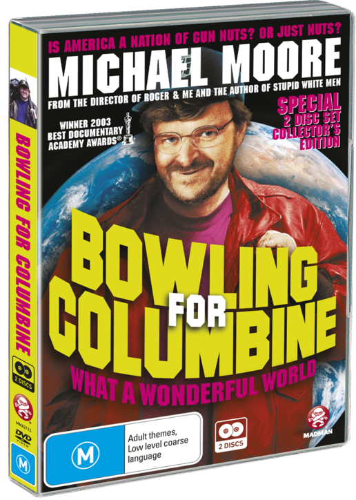 "thoughtful, Inquisitive & Imaginativeflat-out Brilliant - Bowling For Columbine Dvd (516x724), Png Download