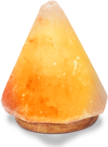 Octa Cone Shape Salt Lamp - Himalayan Salt (559x559), Png Download