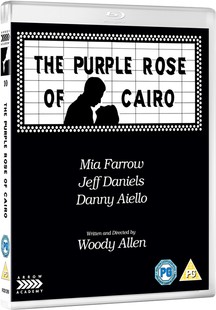 The Purple Rose Of Cairo Blu-ray - The Purple Rose Of Cairo (1034x1200), Png Download