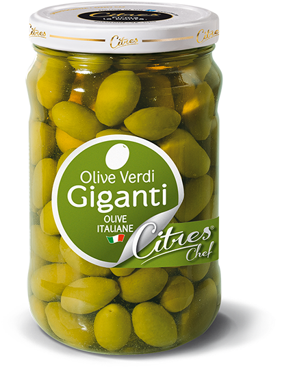 Giant Green Olives - Cocktail Onion (640x640), Png Download