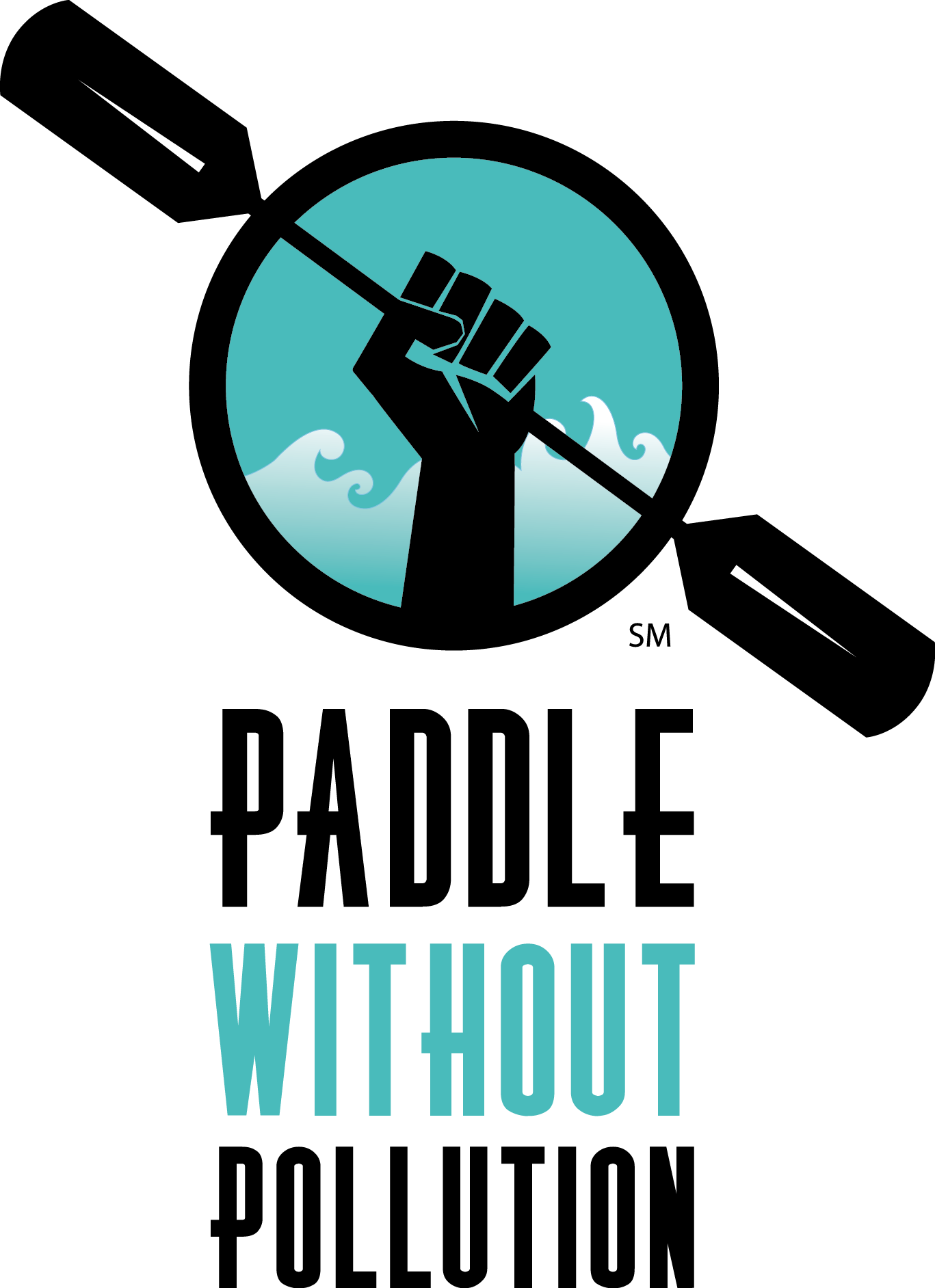 Paddle Without Pollution - Paddle Pollution (1367x1884), Png Download