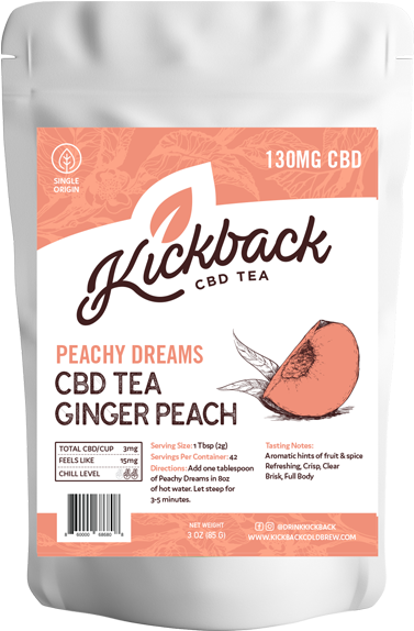 Cbd Ginger Peach Tea - Tea (600x700), Png Download