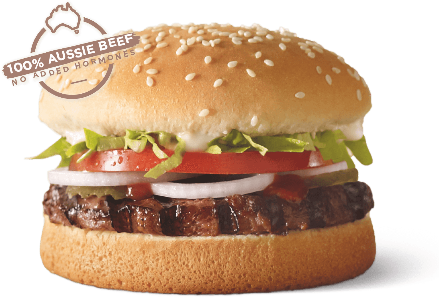 Whopper® Junior - Hungry Jacks Whopper Junior (1600x1200), Png Download