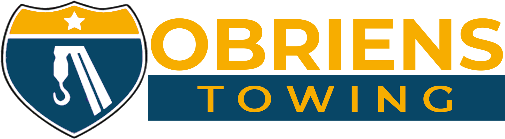 Obriens Towing - Texas (1733x528), Png Download