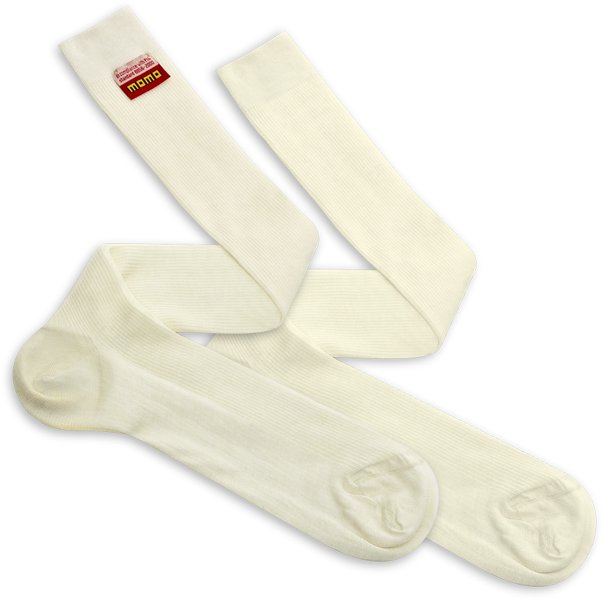 Fire Resistant White Long Socks - Sock (1200x992), Png Download