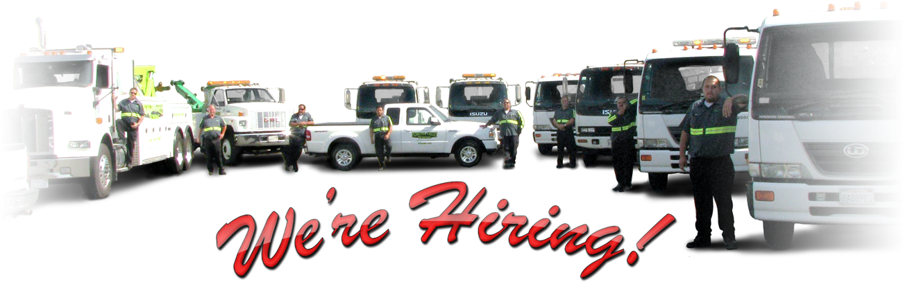 Pomona Valley Towing Has An Immediate Opening For All - Commercial Vehicle (1300x500), Png Download