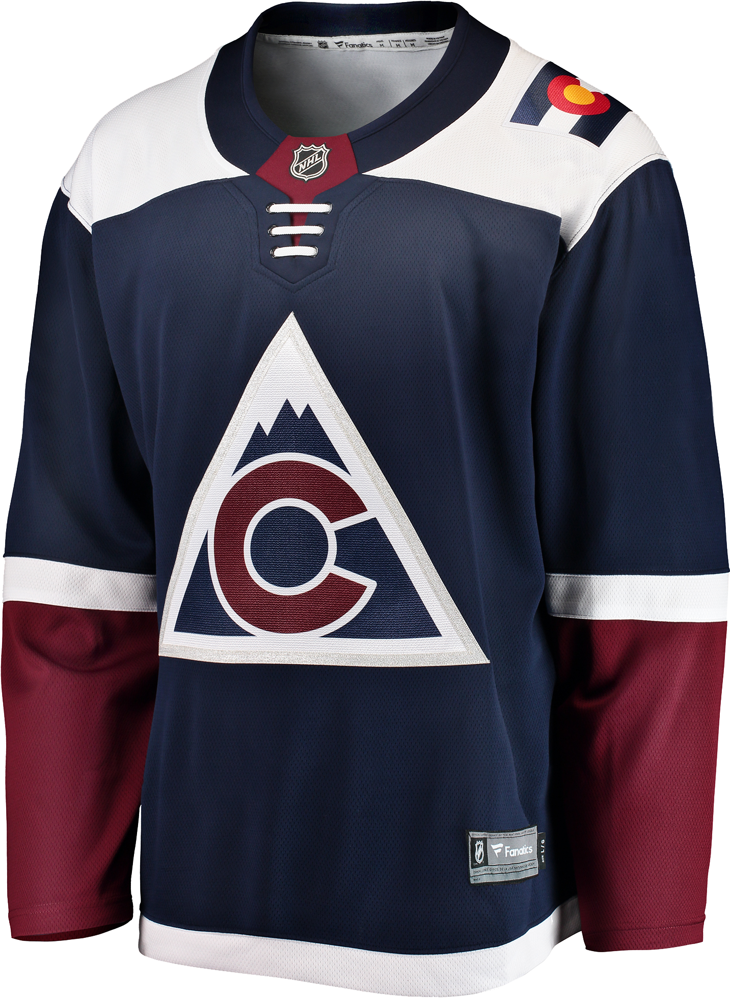 Avs Men's Fanatics Breakaway Jersey - Colorado Avalanche Jerseys (2000x2000), Png Download