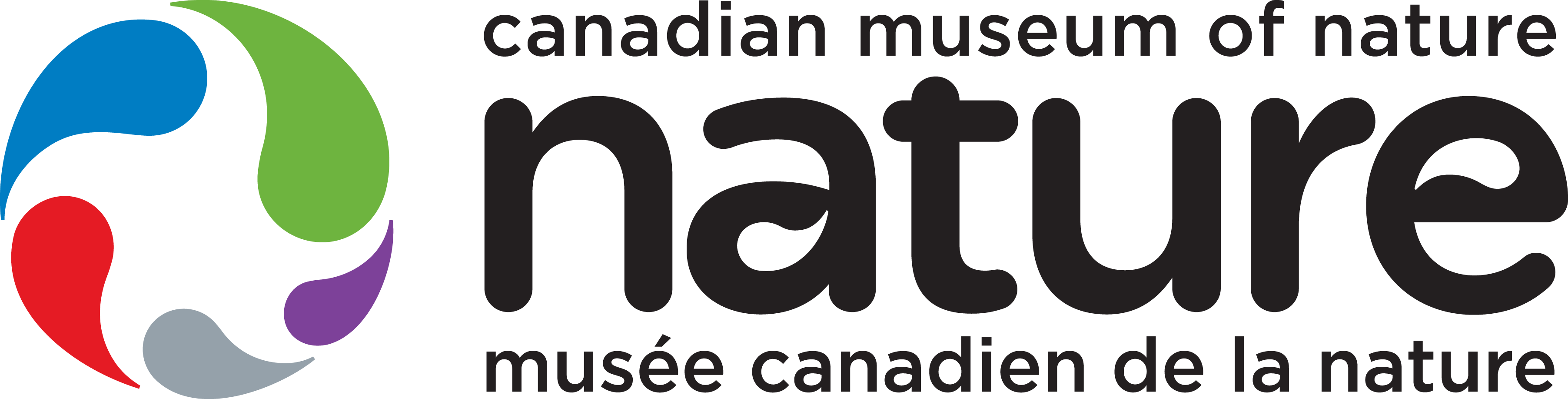 Canadian Museum Of Nature Logo (3608x917), Png Download