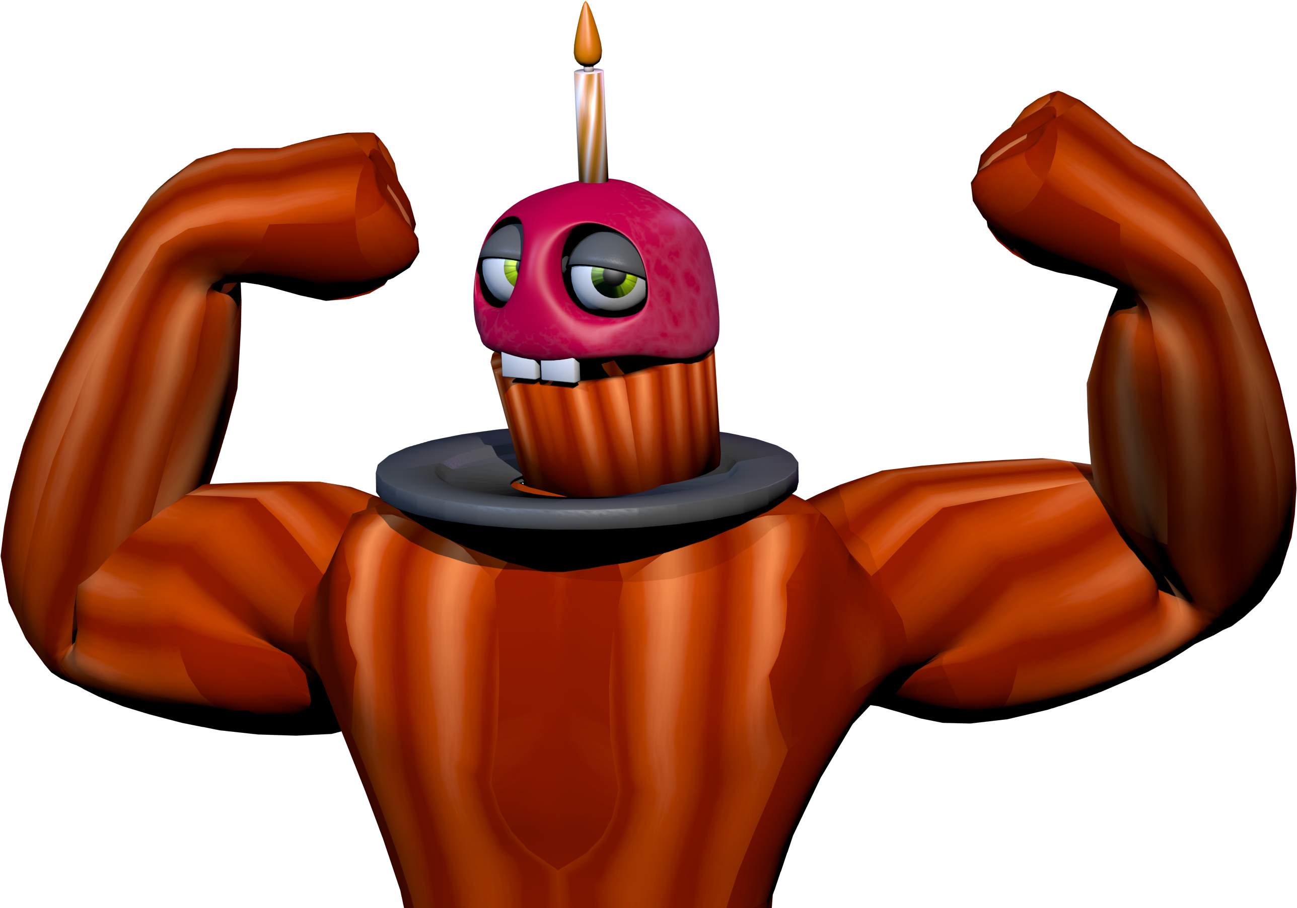 Jokemr Cupcake - Five Nights At Freddy's: Sister Location (2936x1920), Png Download