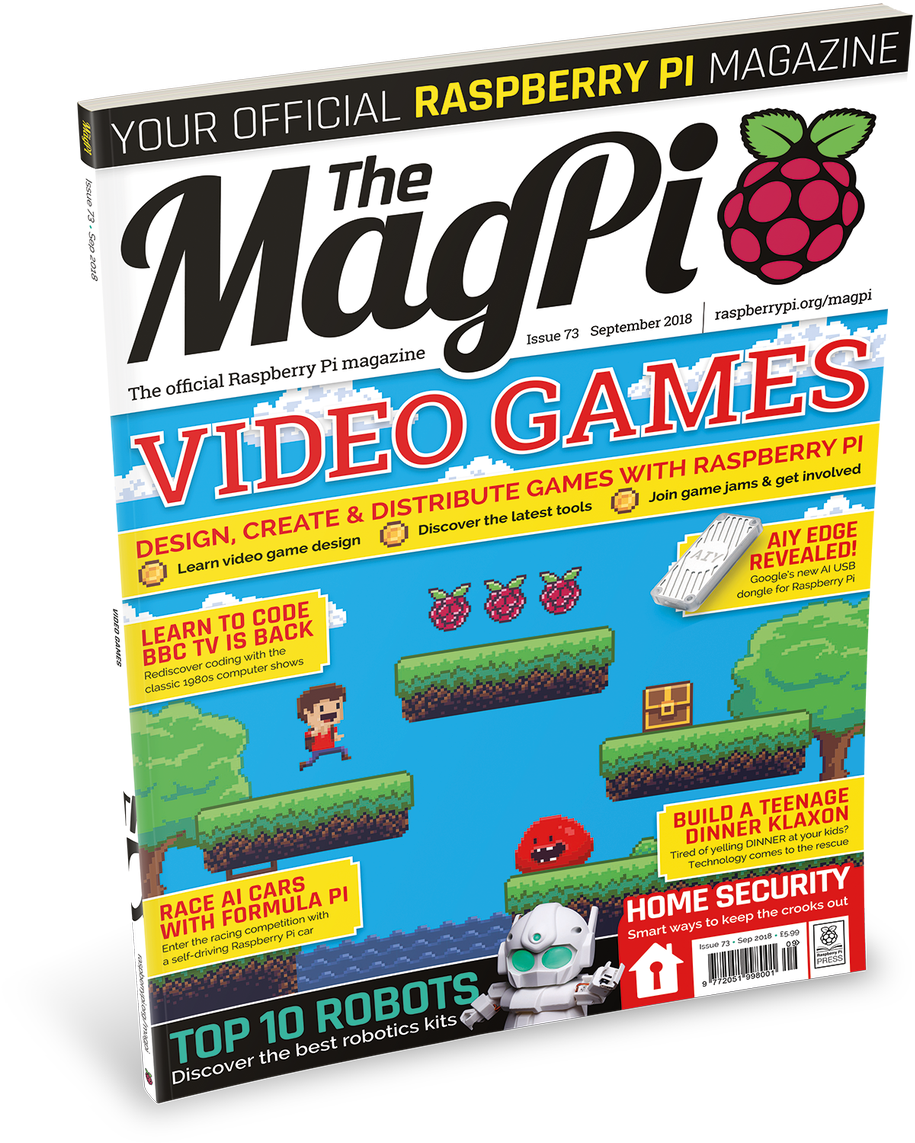 On Writing Your Own Games, Automating Your Home Security, - Raspberry Pi (1006x1200), Png Download
