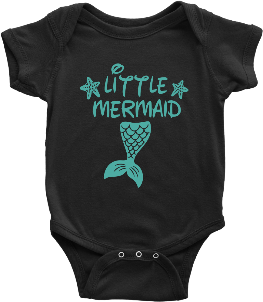 Little Mermaid Onesie For Girl - Don T Mess With Me My Aunt (1024x1024), Png Download