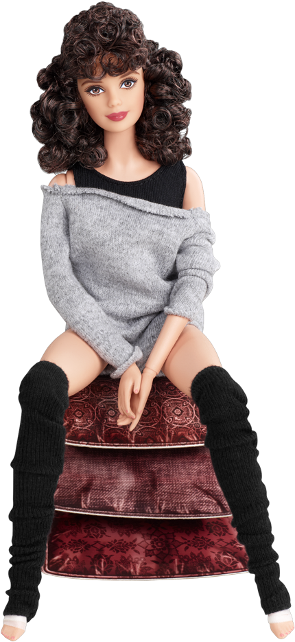 Barbie Fan Club Black Label Doll - Flashdance Barbie (640x950), Png Download