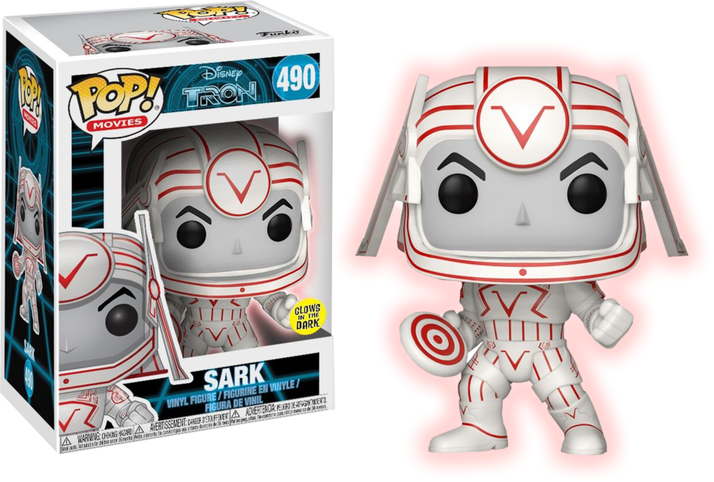 Sark Pop Vinyl Figure - - Funko Tron - Sark Glow In The Dark Pop! Vinyl Figure (1024x692), Png Download