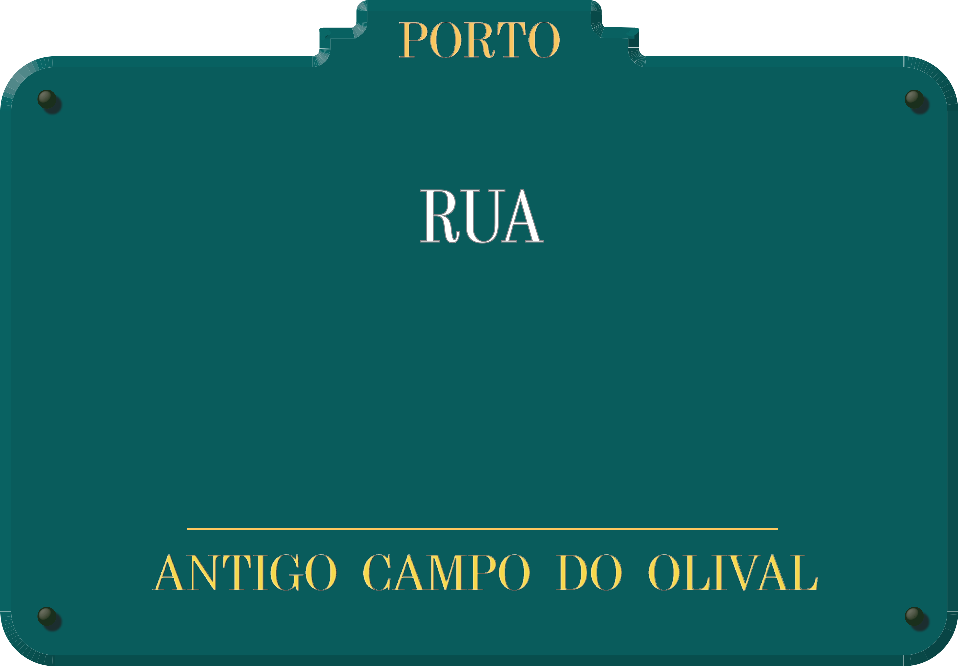 Porto Custom Sign - Porto (1920x1920), Png Download
