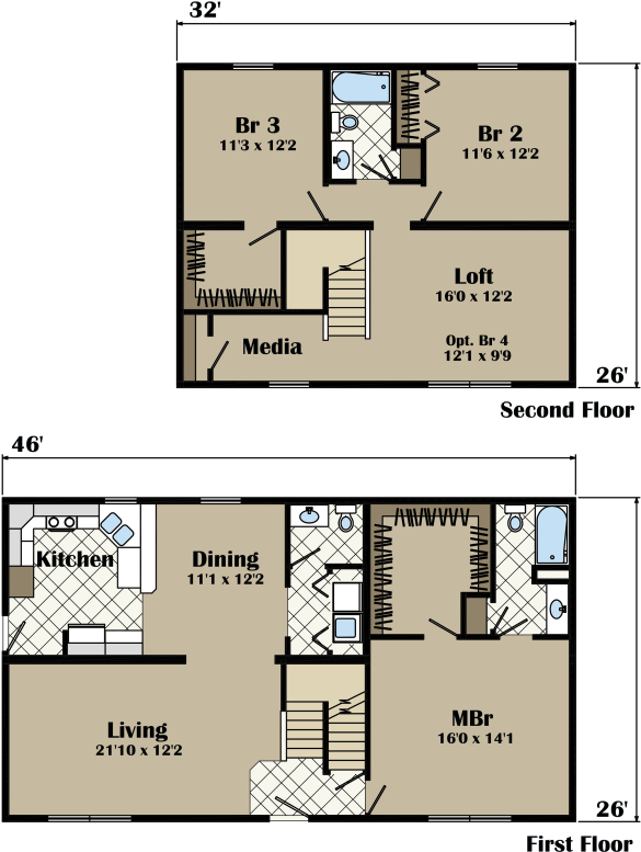 Floor Plan - House (800x792), Png Download
