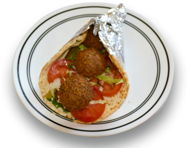 Falafel Fresh - Dish (800x527), Png Download