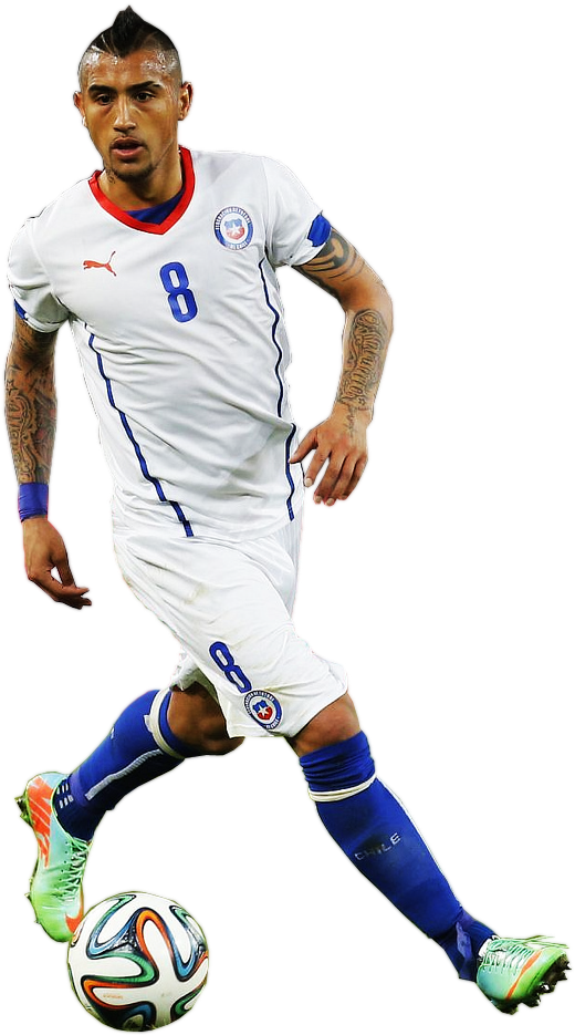 Arturo Vidal - Design (869x1024), Png Download