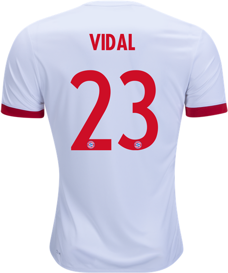 Adidas Arturo Vidal Bayern Munich Third Jersey 17/18 - Cincinnati Reds Eric Davis Jersey (600x600), Png Download