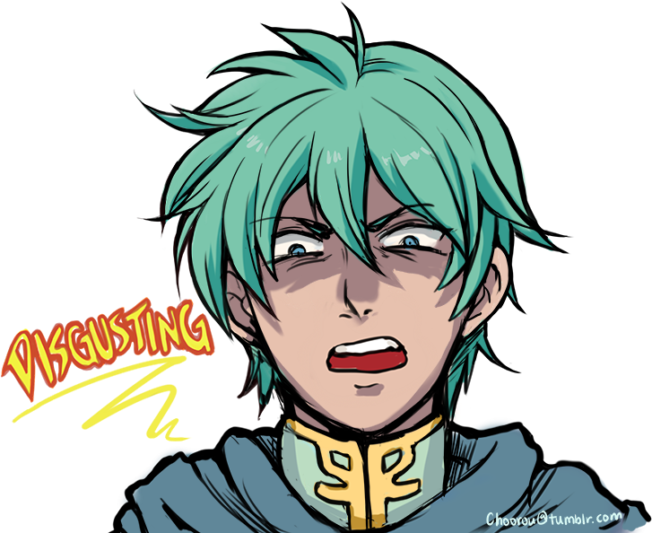 Choorou Disgusted Ephraim Face For You Guys' Daily - Well If You Hate Me So Much (825x662), Png Download