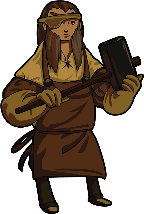 Chewbacca Clipart Wiki - Shovel Knight Shovel Smith (666x897), Png Download
