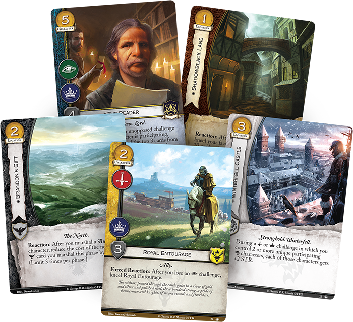 Game Of Thrones Lcg The Road (700x639), Png Download