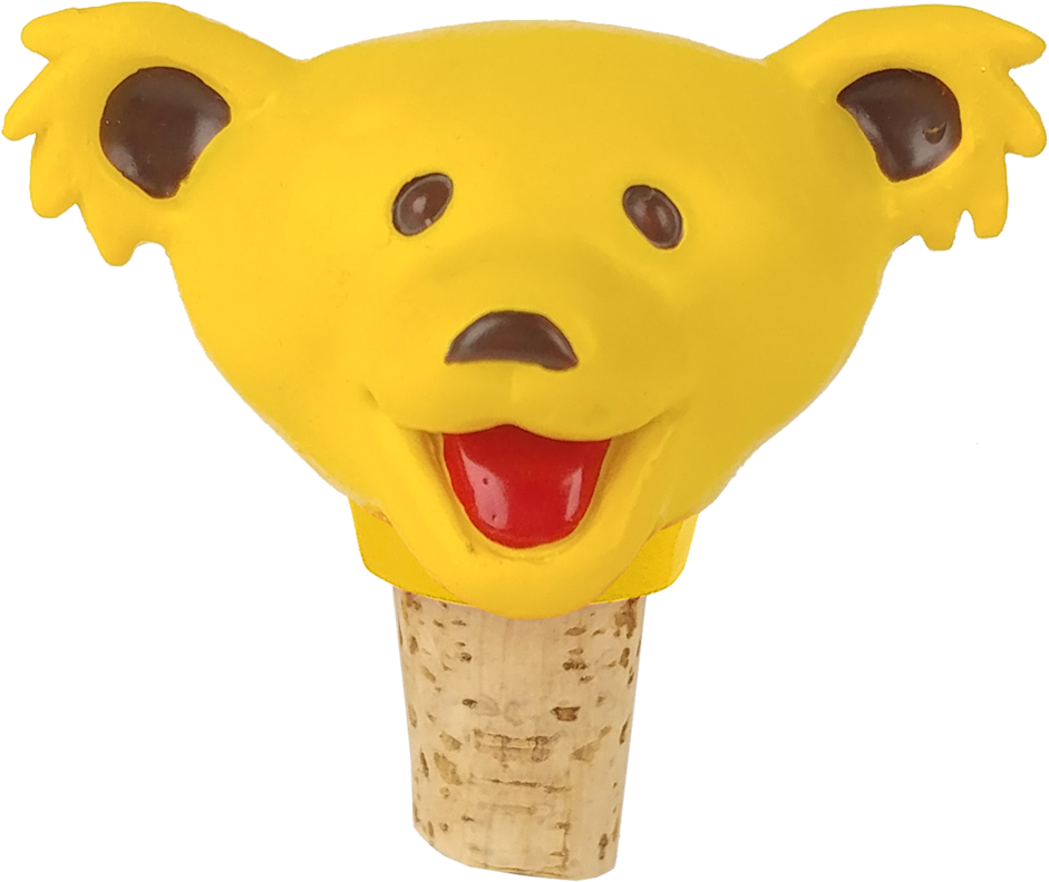 Grateful Dead Dancing Bears Bottle Stoppers - Ice Cream Cone (1024x912), Png Download