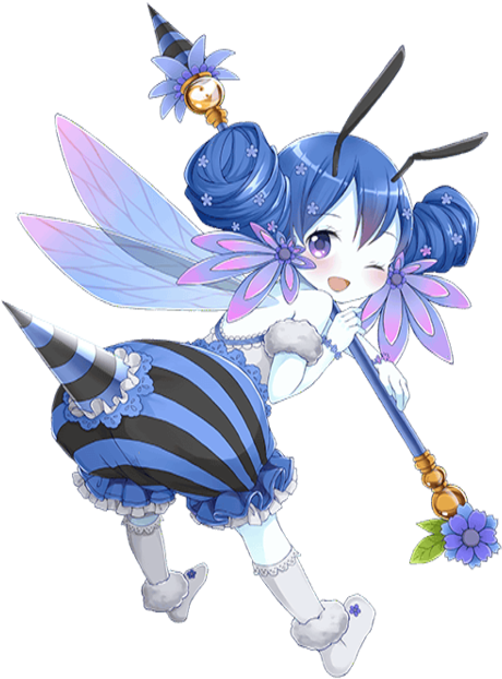 Honey Transparent - Fairy Transparent Anime (480x640), Png Download