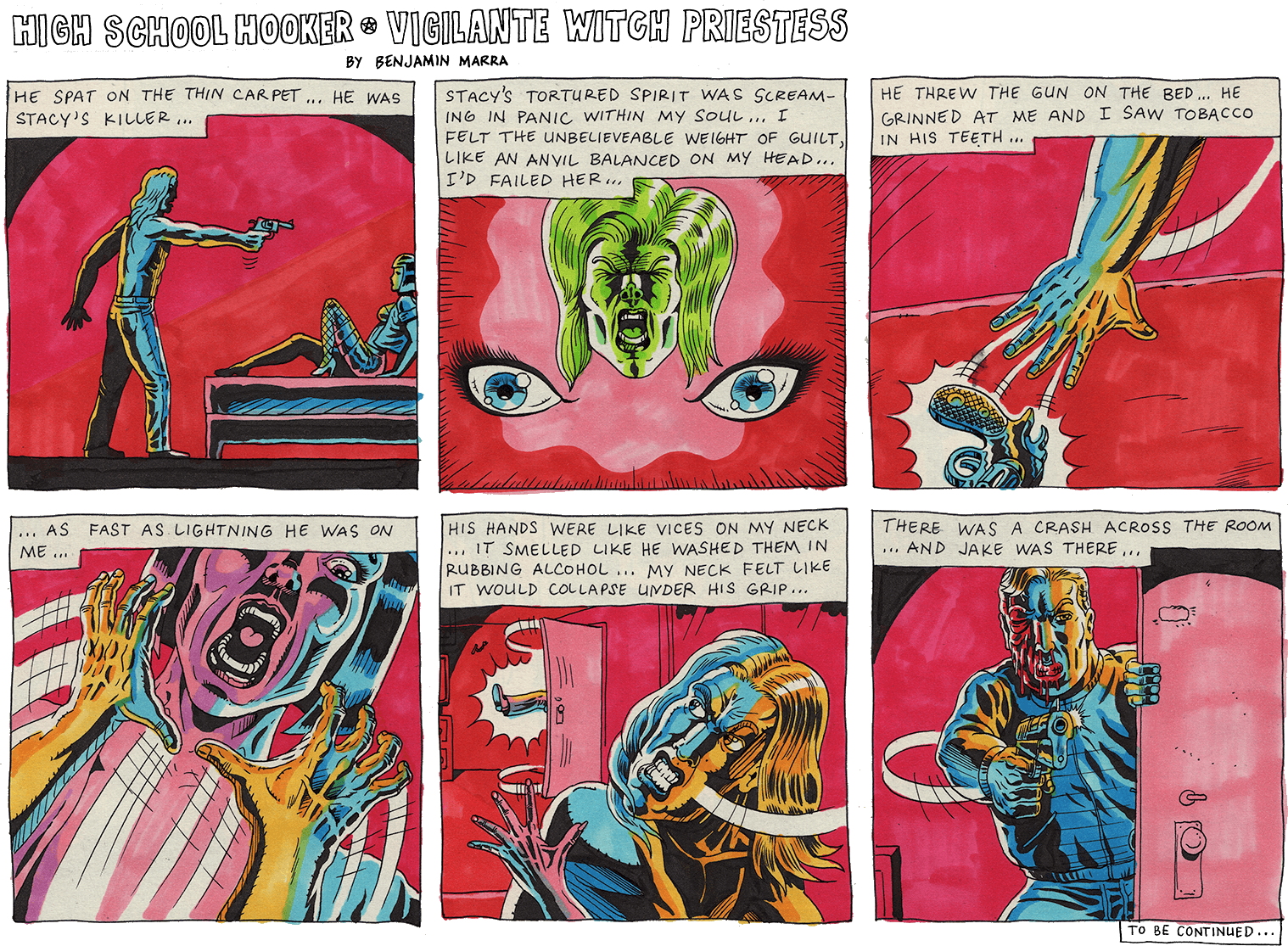 High School Hooker * Vigilante Witch Priestess By Benjamin-marra - School (1518x1115), Png Download