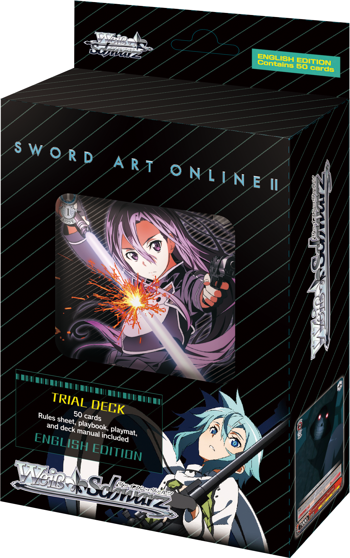 Sword Art Online Ii - Weiss Schwarz Tcg Sword Art Online Ii Trial Deck (1500x2000), Png Download