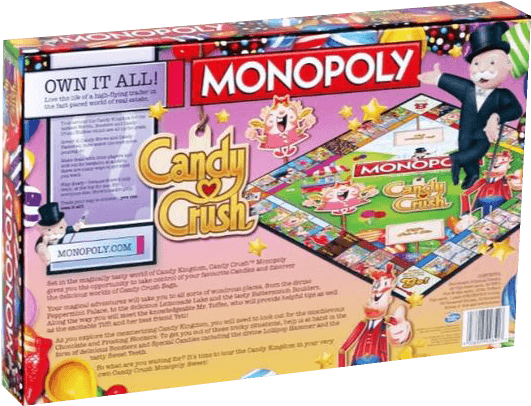 Candy Crush Saga Monopoly (709x709), Png Download