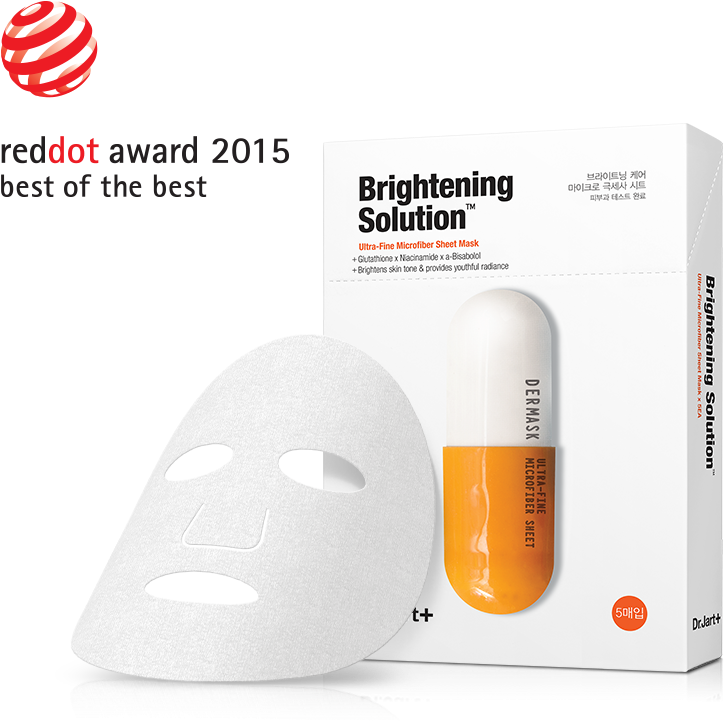 Contains Antioxidant Properties And Brightens Complexion - Dr Jart+ Dermask Micro Jet Brightening Solution (870x780), Png Download