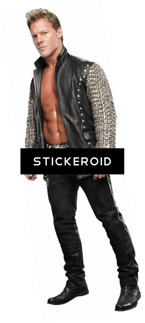 Chris Jericho Standing - Chris Jericho (503x1115), Png Download