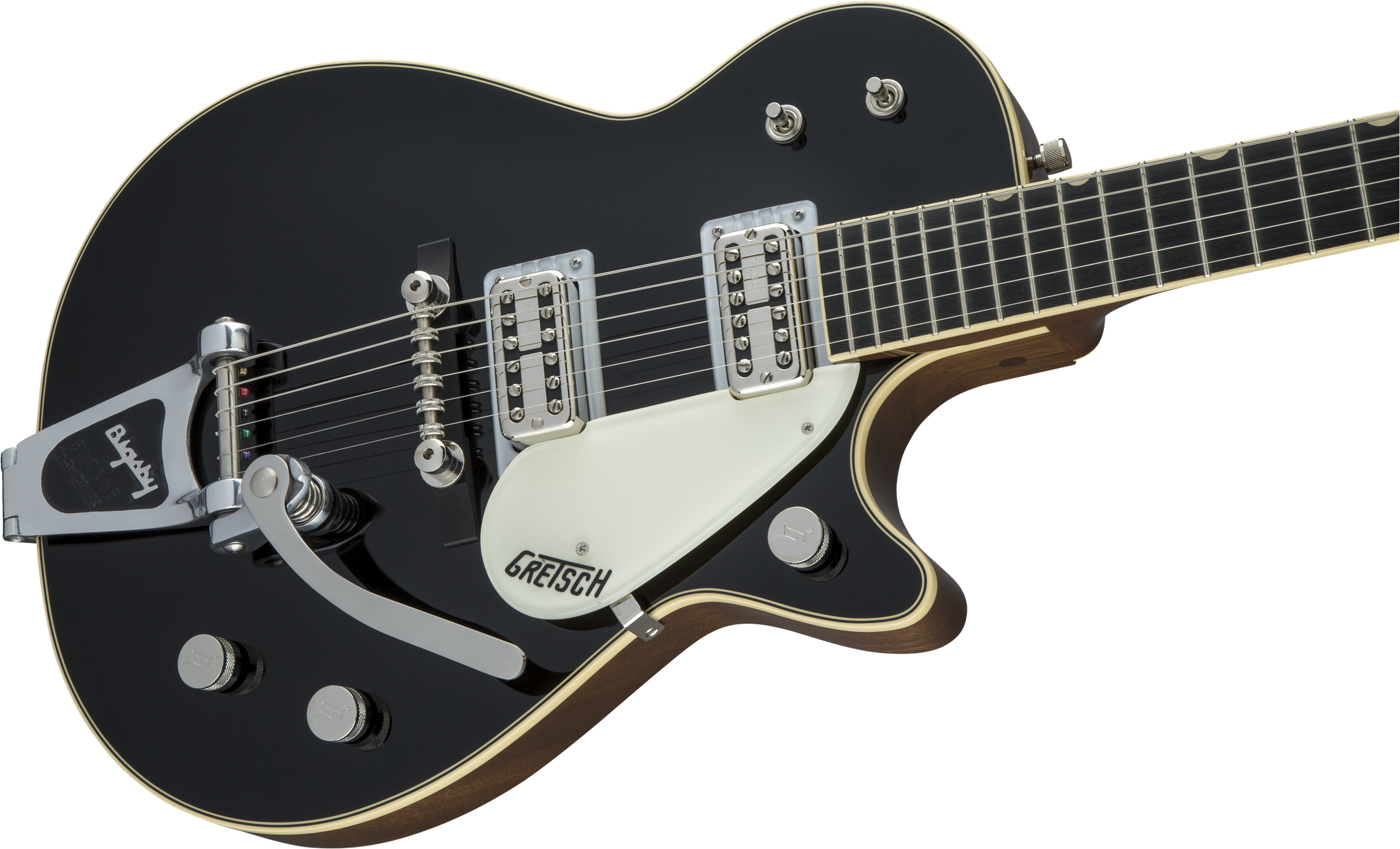 Solid Body - Gretsch Duo Jet 53 (2400x1458), Png Download