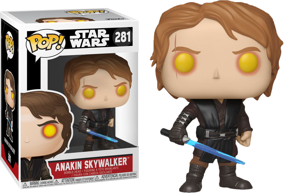 Star - Dark Side Anakin Pop (917x624), Png Download