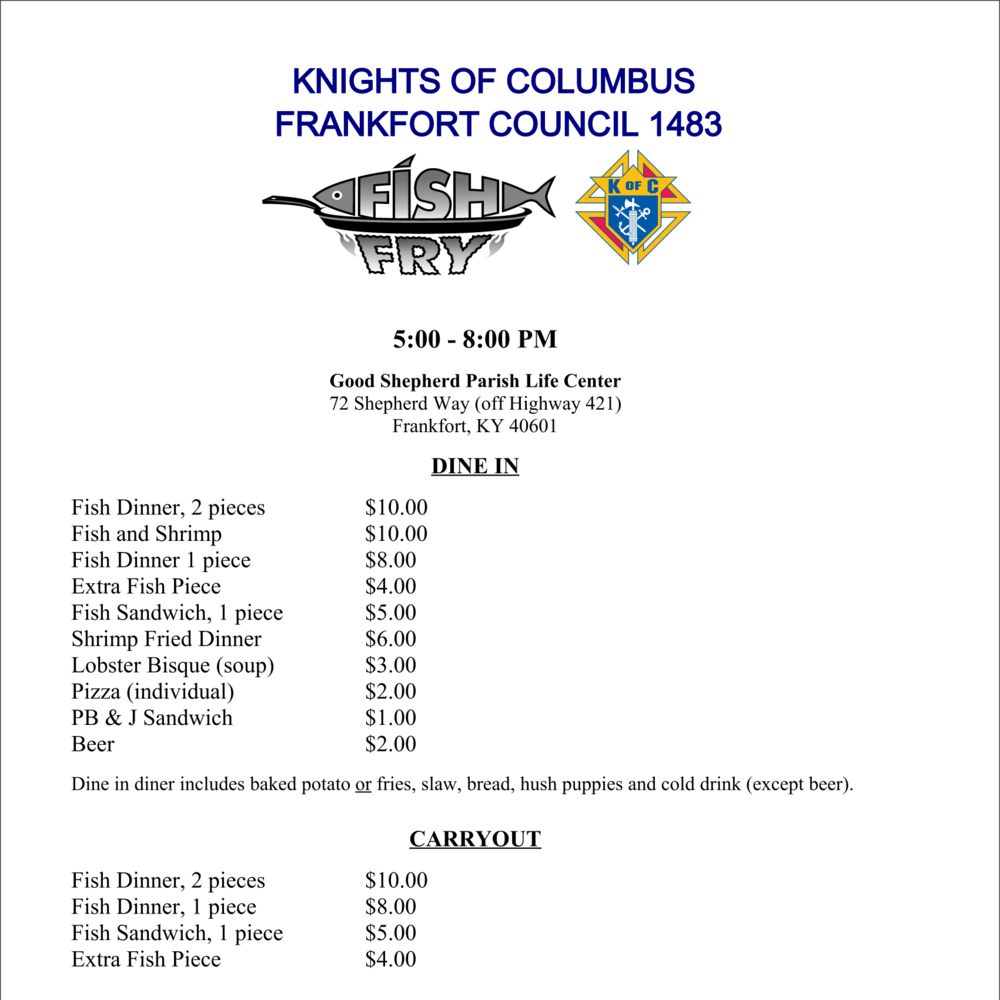 Please Note That Beer Is Not Being Sold This Year - Knights Of Columbus (1000x1000), Png Download