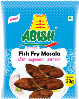 Abish Masala Abish Fish Fry Masala - Snack (375x500), Png Download