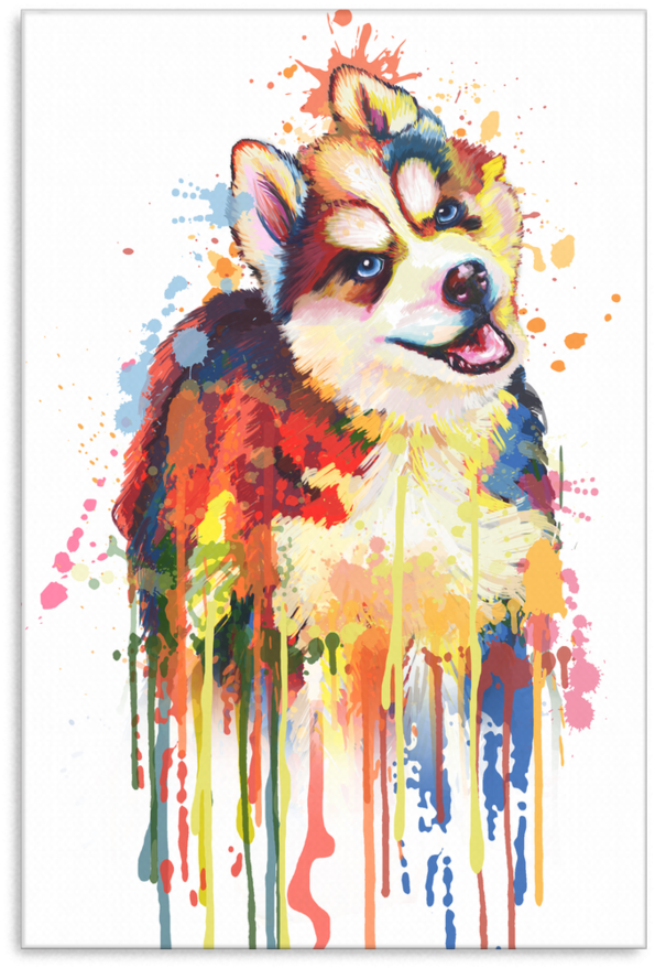Husky Canvas Wrap 1503-4 - Ciudad Juárez (900x900), Png Download